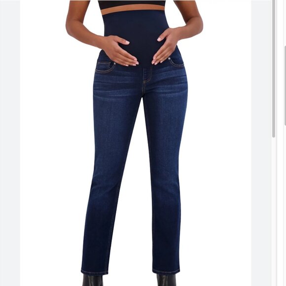 LIZ LANGE Maternity Jeans - Picture 1 of 5